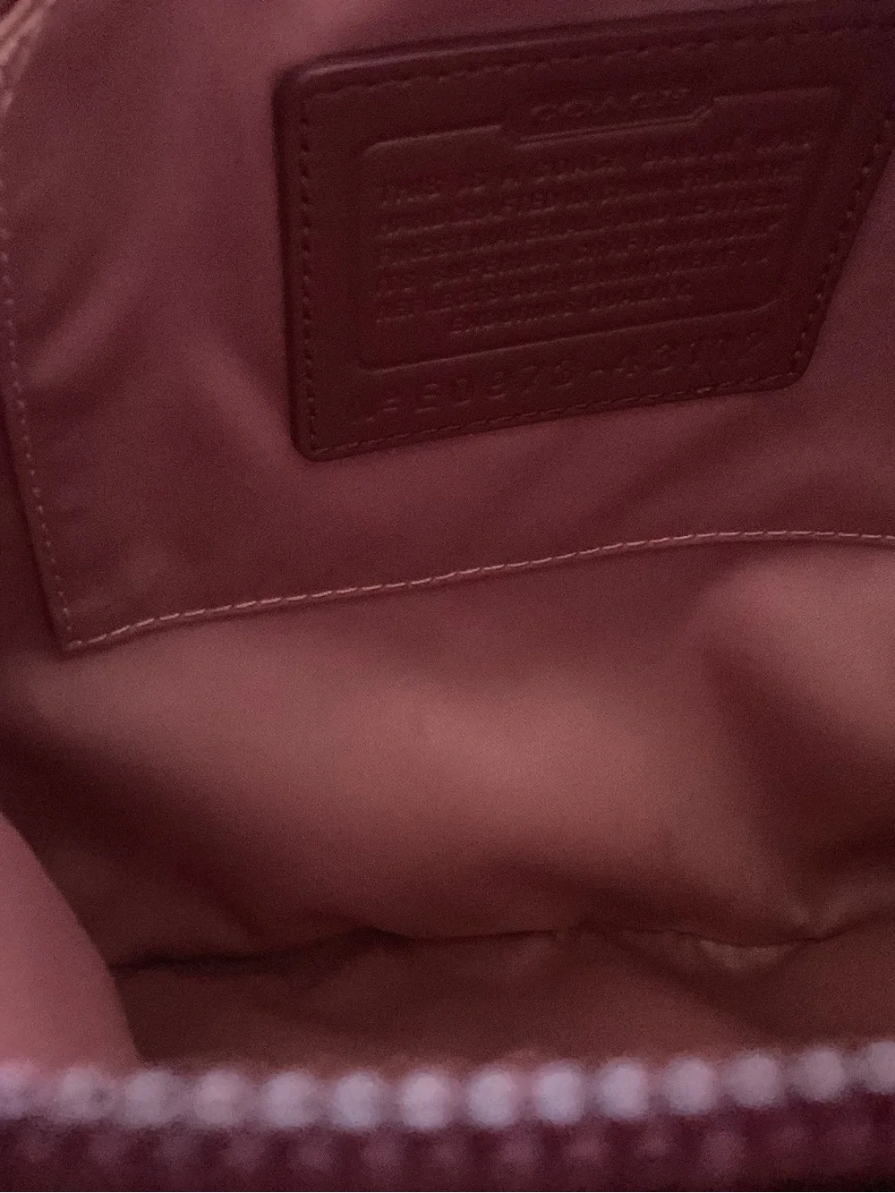 Coach Brooke Pleated Leather Crossbody Bag E0973-43112 - Picture 6 of 9